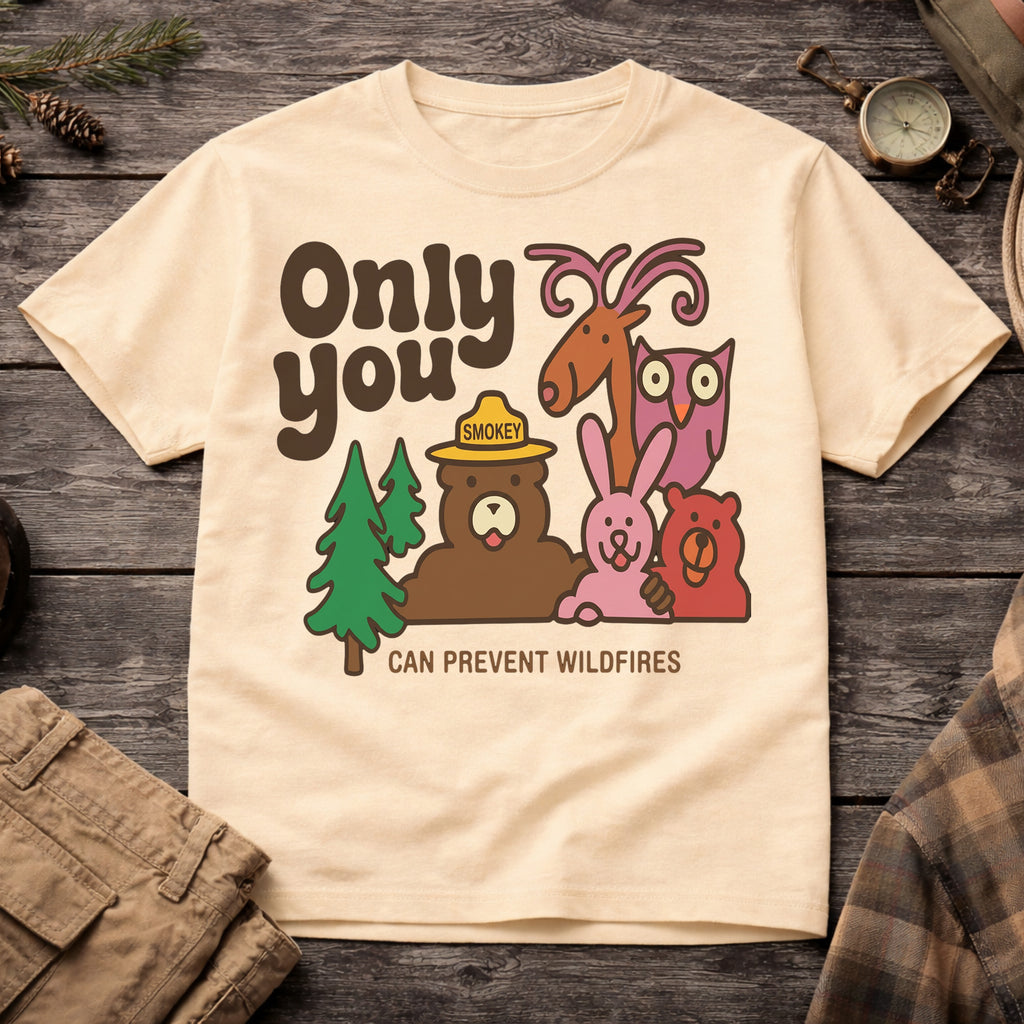 Banana Only You Can Prevent Wildfires T-Shirt