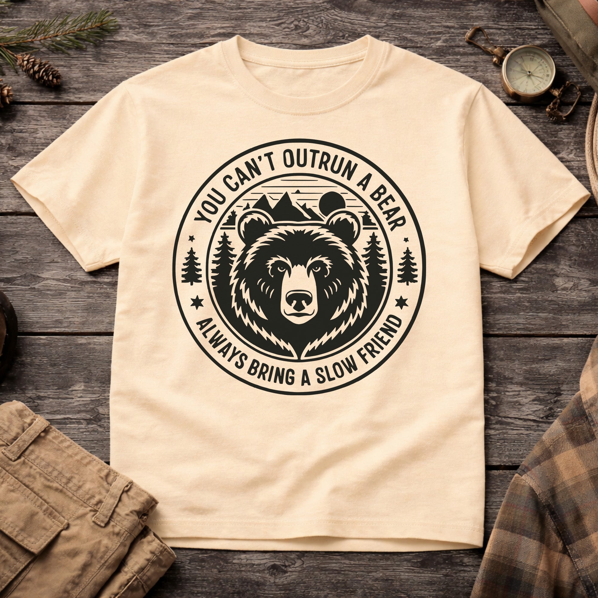 Banana You Can't Outrun A Bear T-Shirt