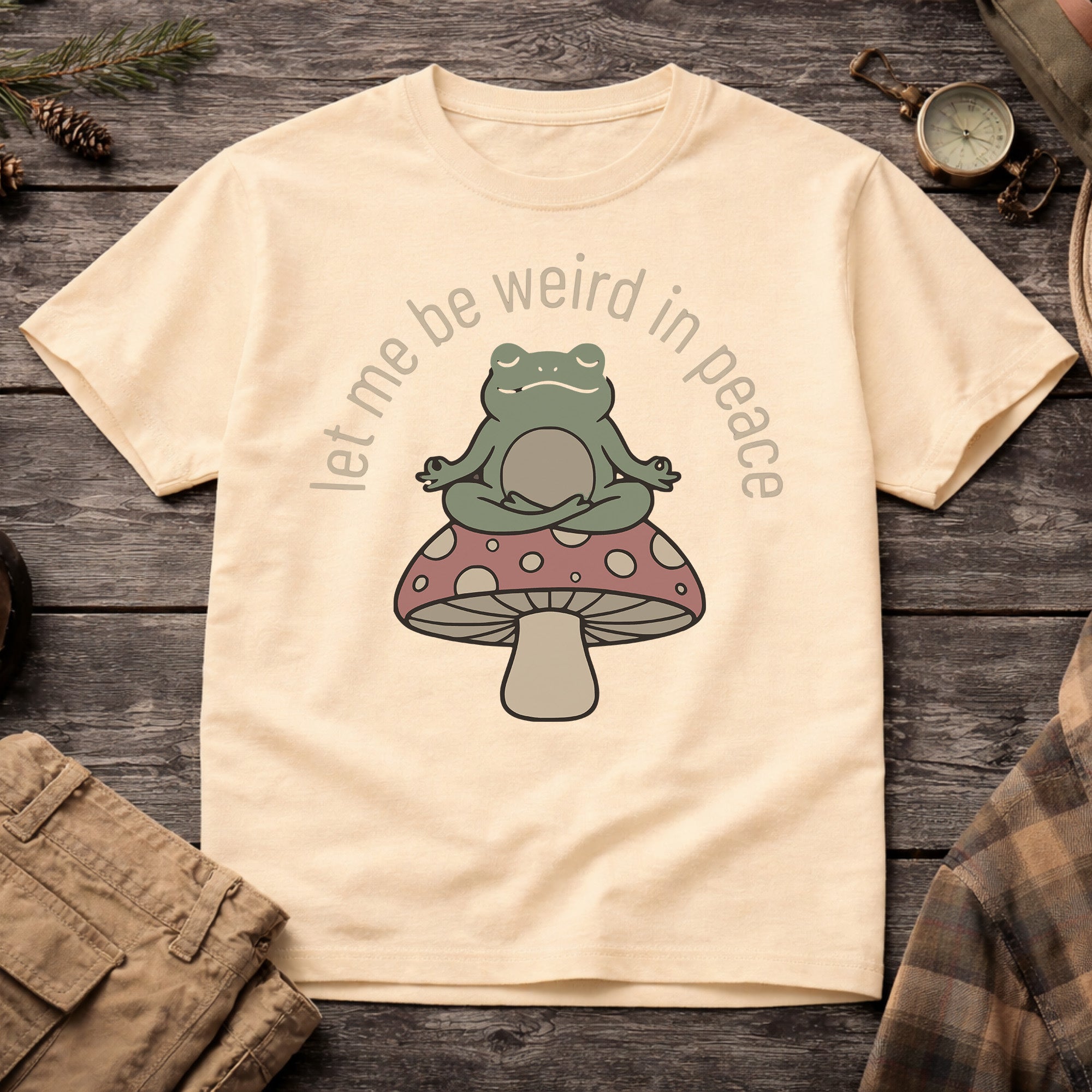 Banana Let Me Be Weird In Peace T-Shirt