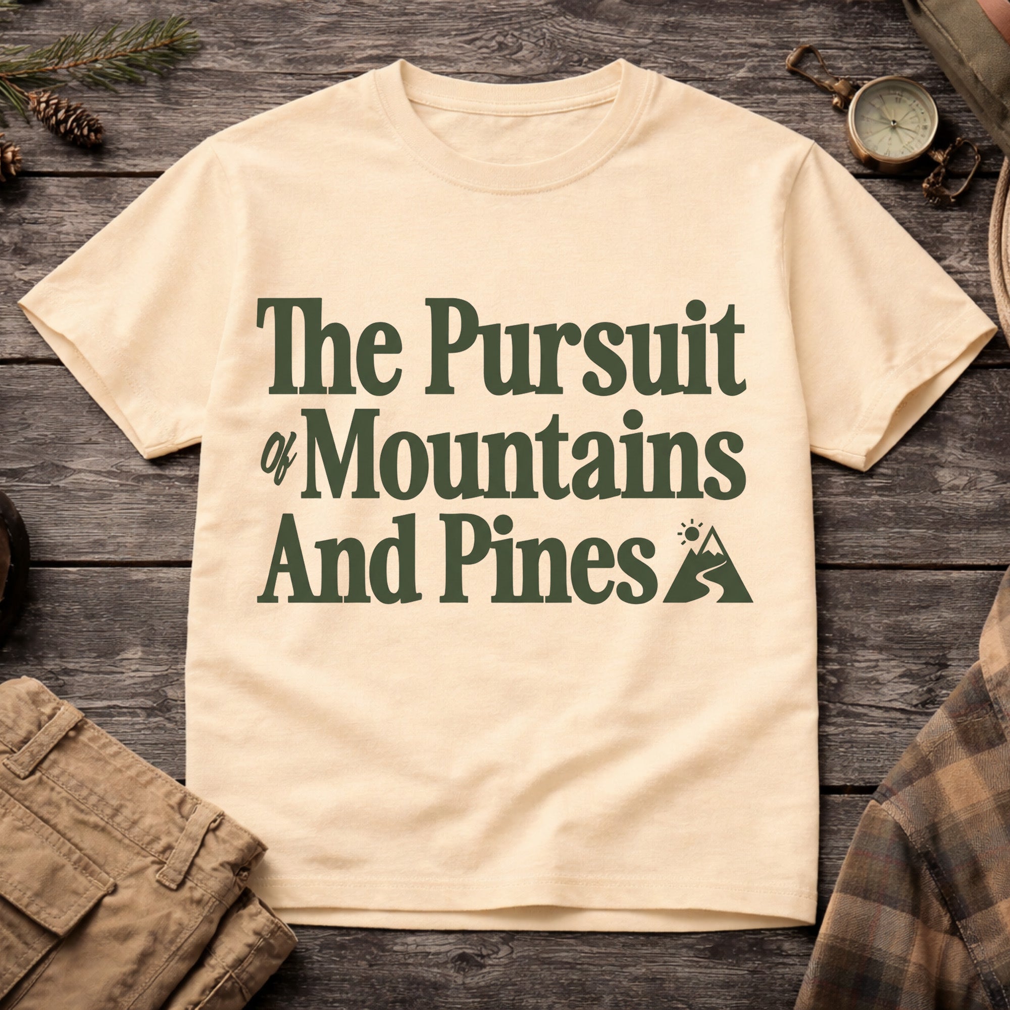 Banana The Pursuit of Mountains and Pines T-Shirt