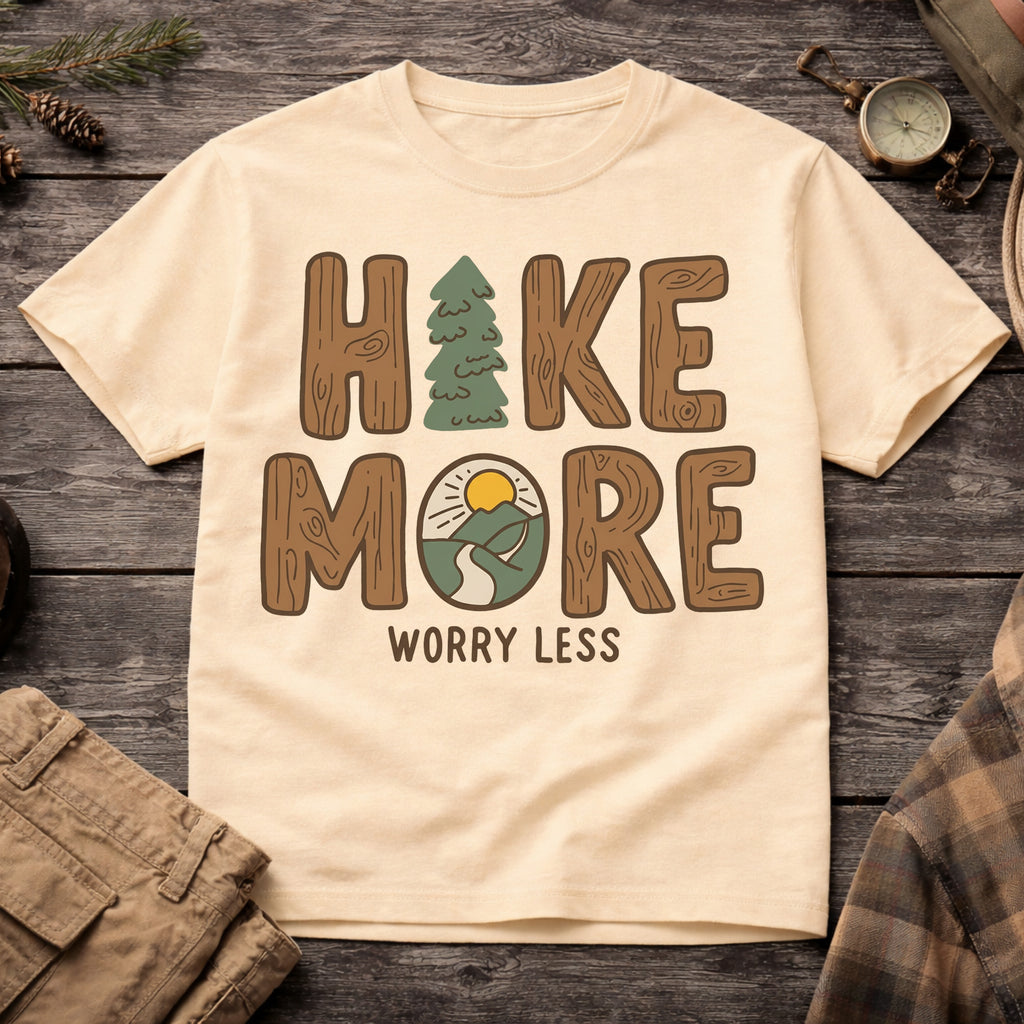 Banana Hike More Worry Less T-Shirt