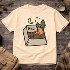 Banana Escape Keyboard Button Nature T-Shirt
