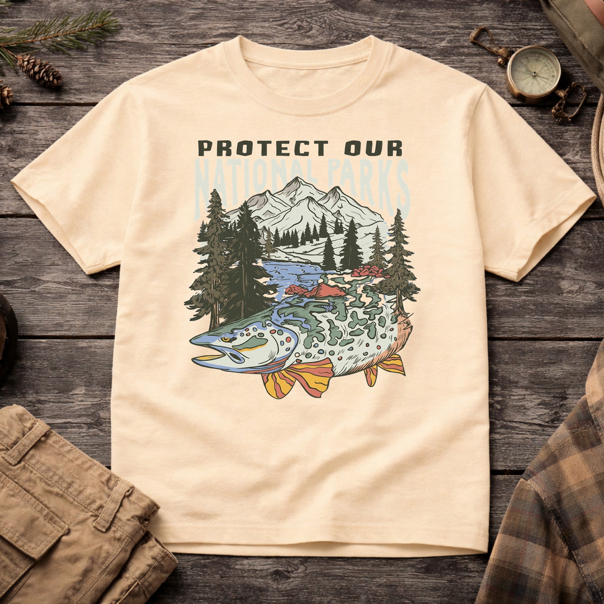 Banana Protect Our National Park T-Shirt