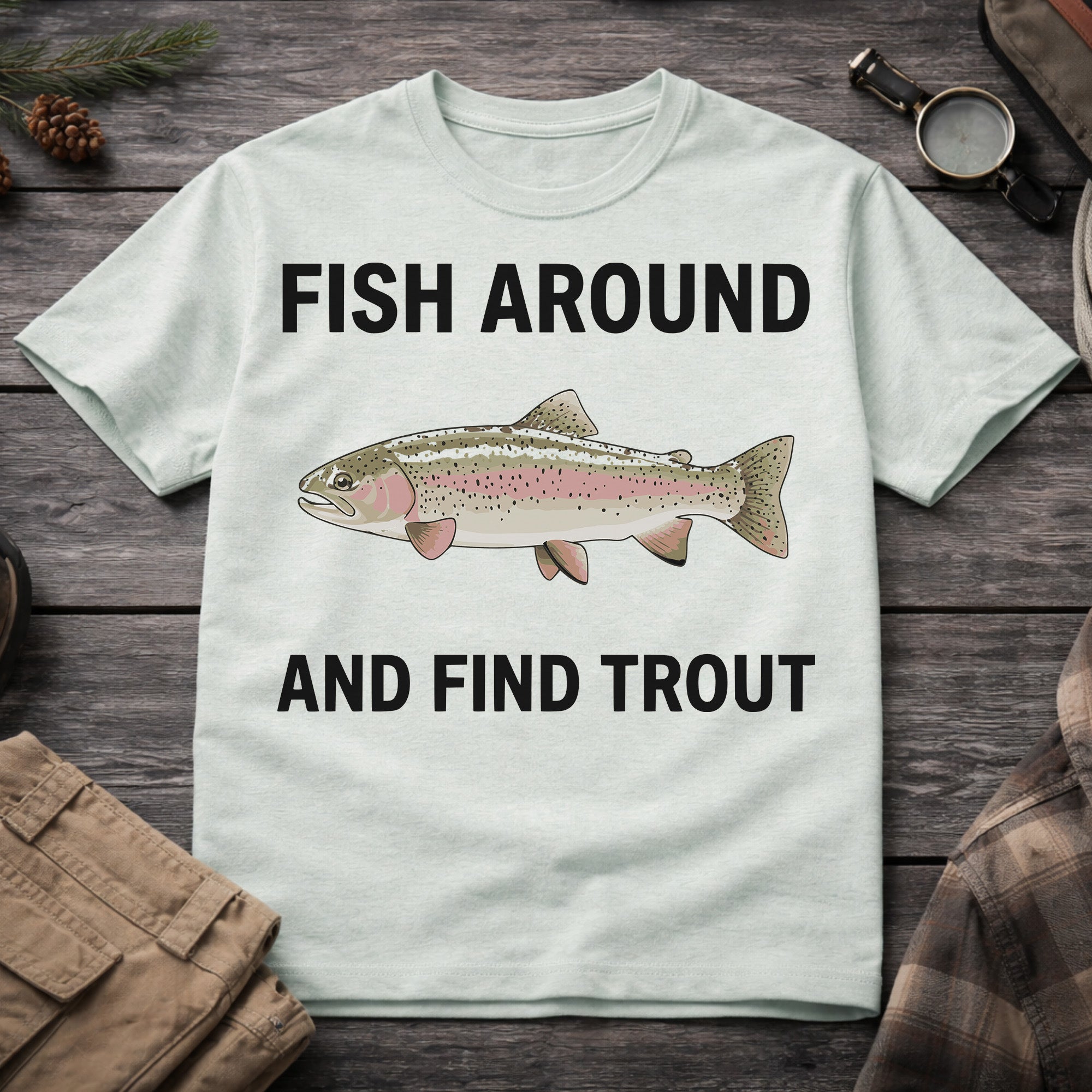 Fish Around and Find Trouth T-Shirt