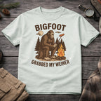 Bigfoot Grabbed My Weiner T-Shirt