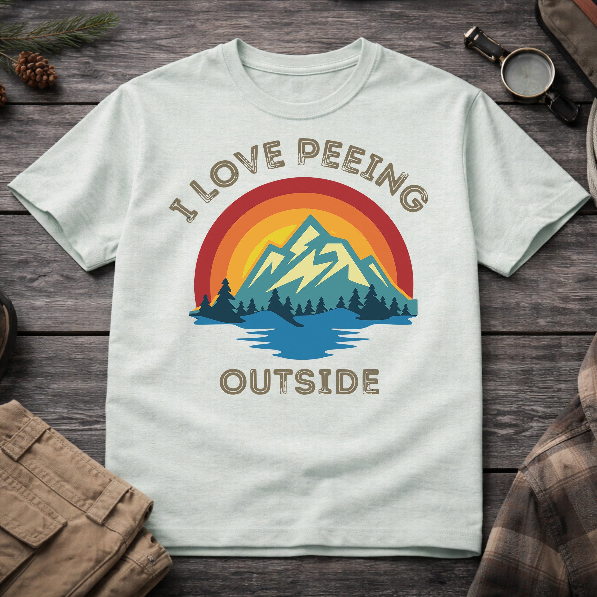 I Love Peeing Outside T-Shirt
