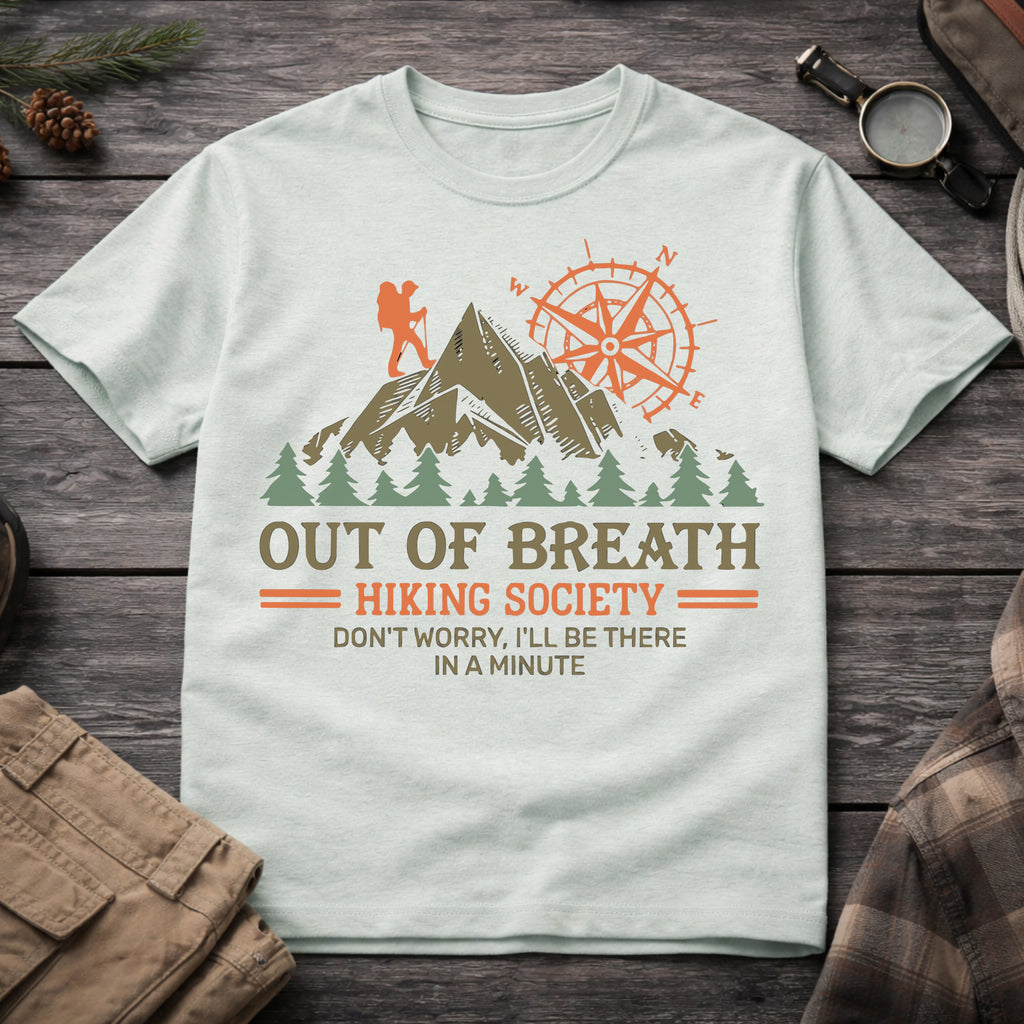 Out of Breath Hiking Society T-Shirt