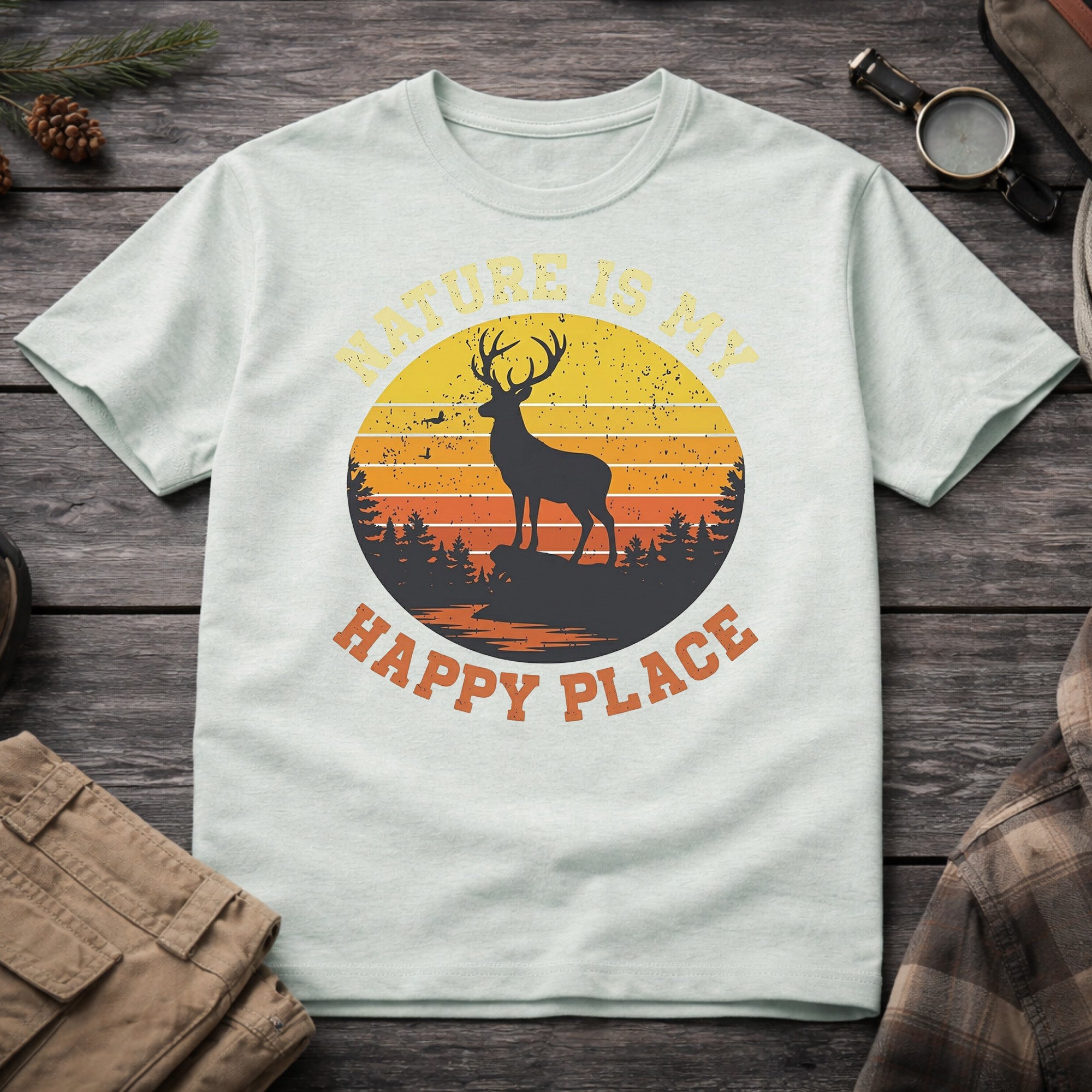 Nature is my Happy Place T-Shirt