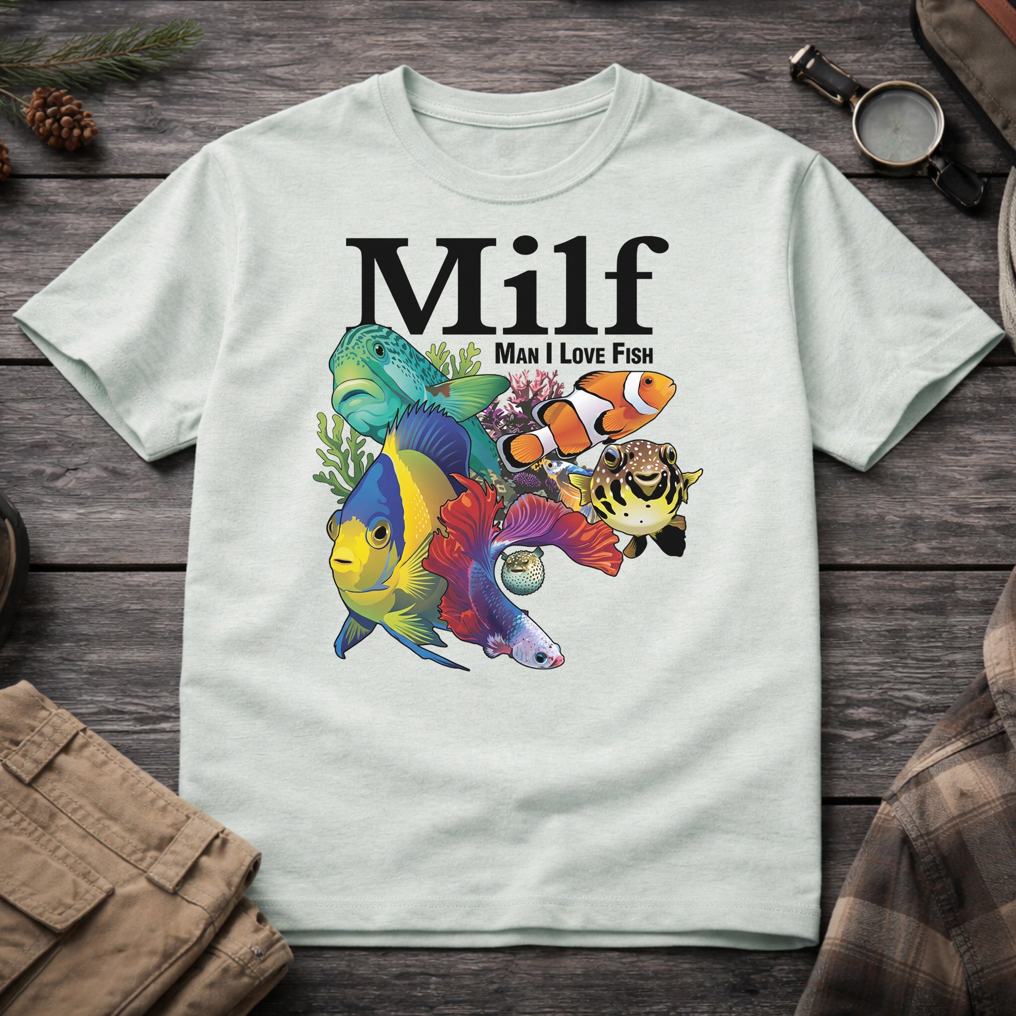 Milf - Man I Love Fish T-Shirt