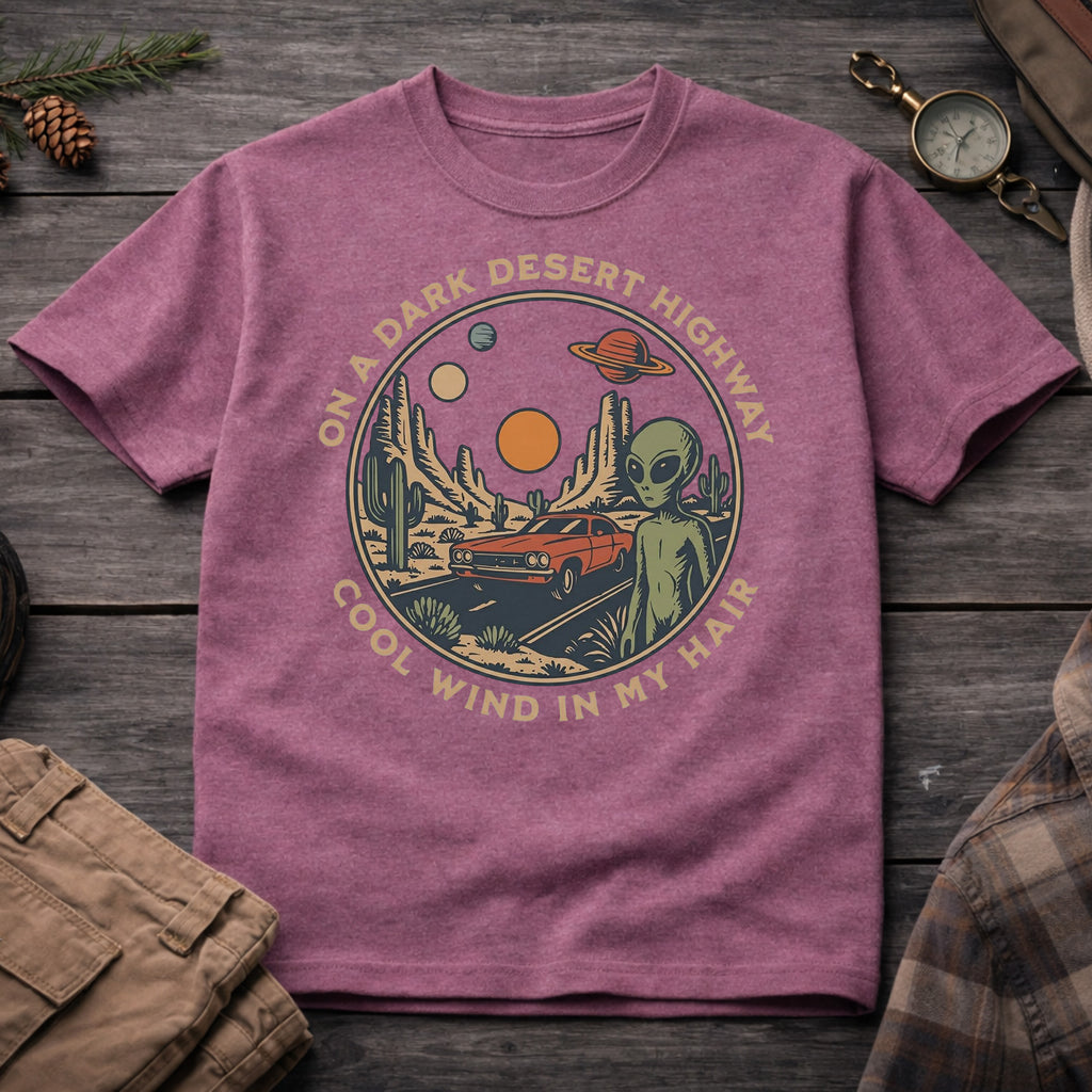 On a Desert Highway T-Shirt