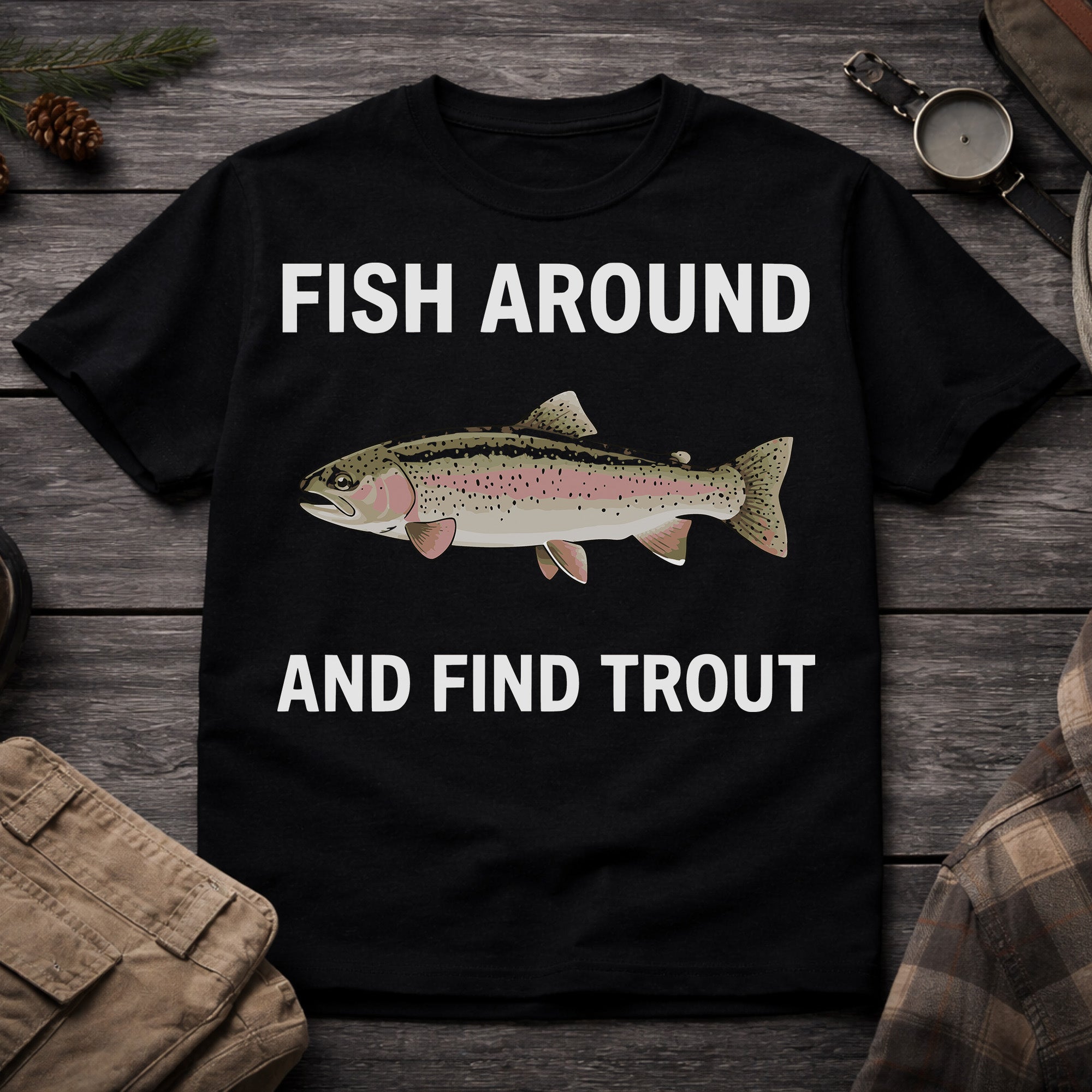 Fish Around and Find Trouth T-Shirt