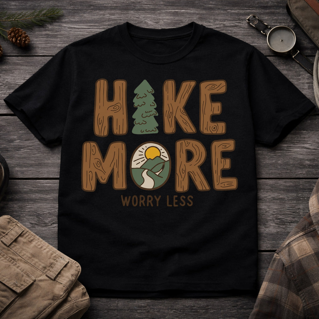 Hike More Worry Less T-Shirt