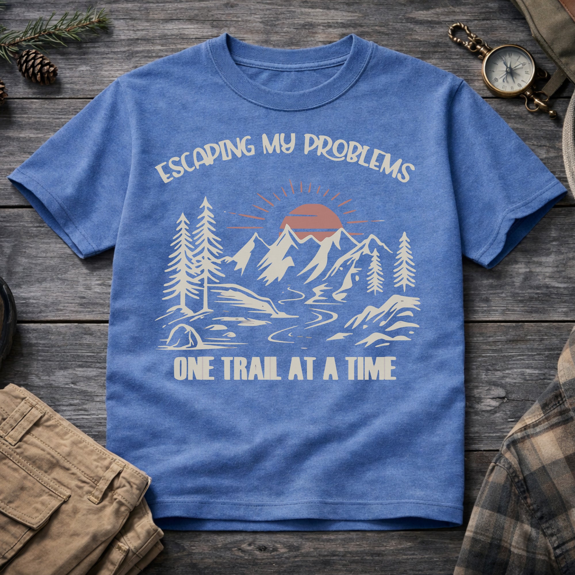 Escaping My Problems One Trail at a Time T-Shirt