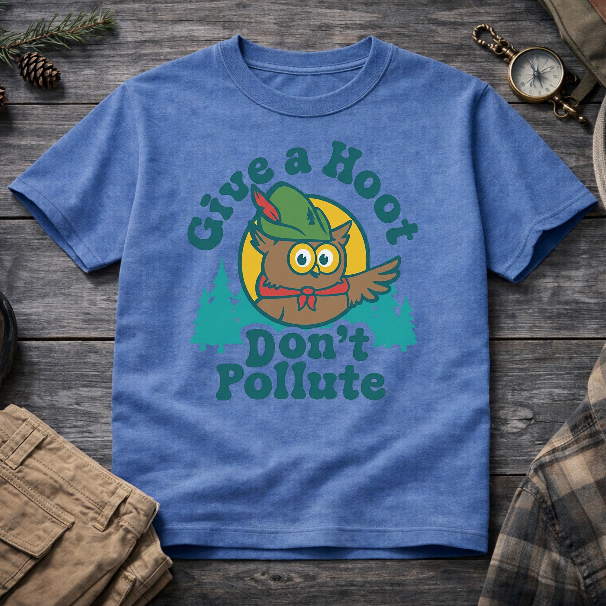 Give a Hoot, Don't Pollute T-Shirt