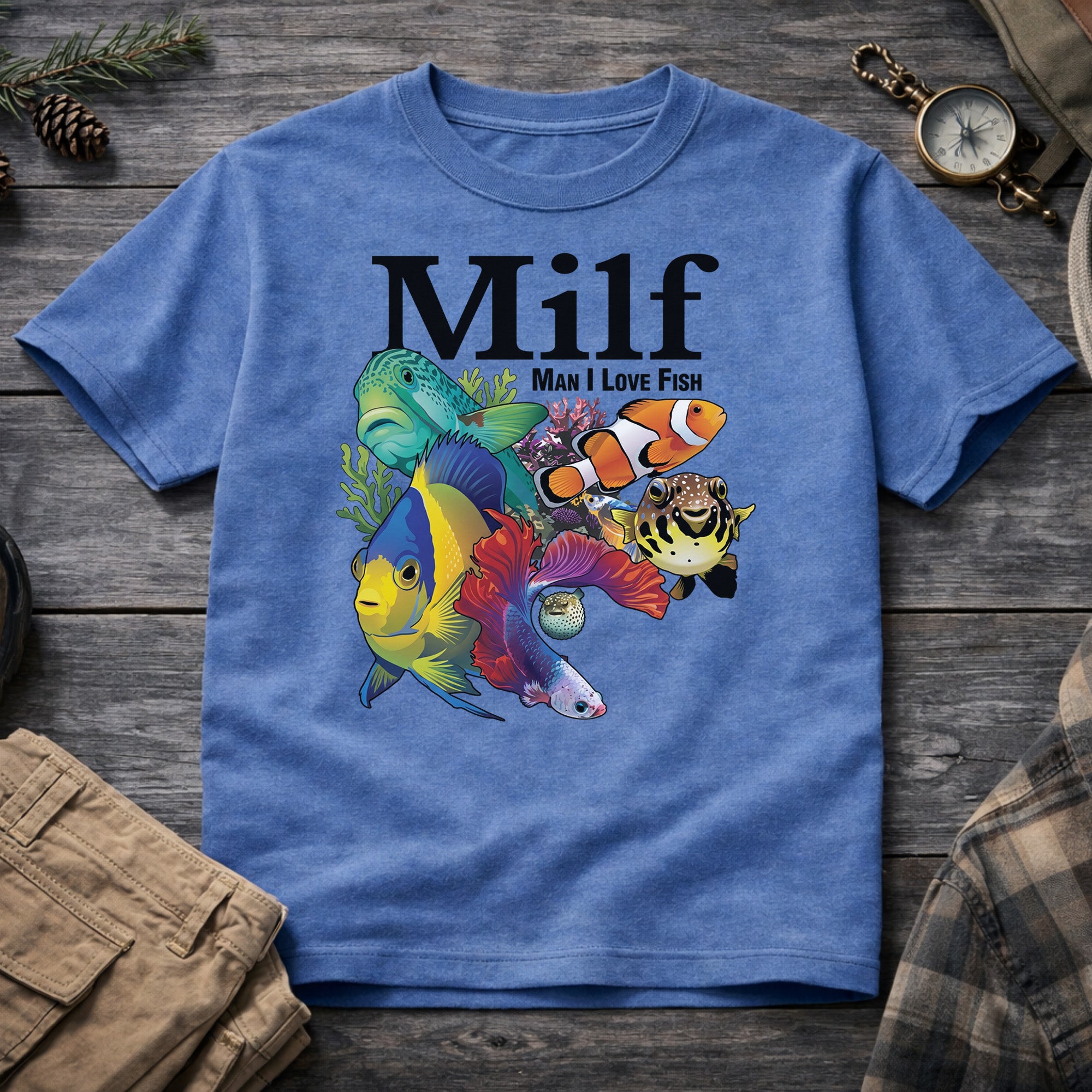 Milf - Man I Love Fish T-Shirt