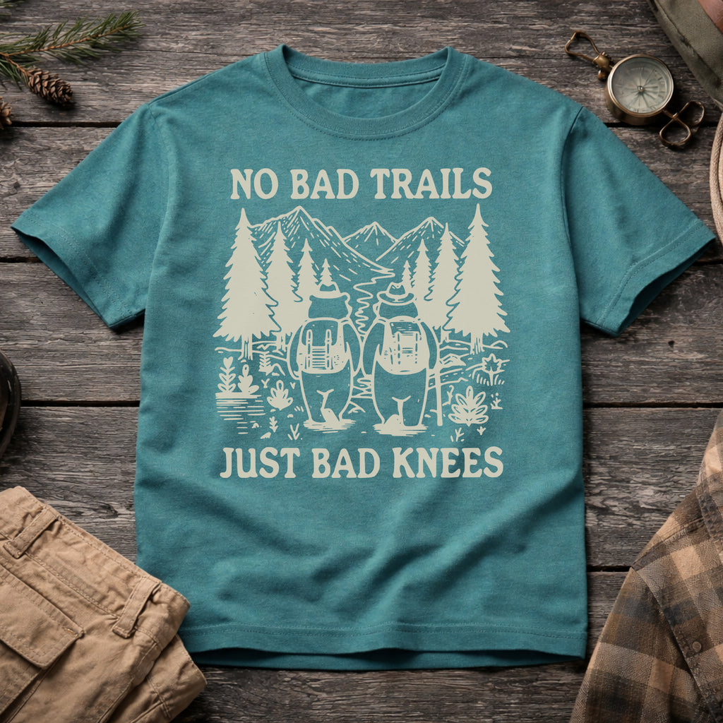 No Bad Trails, Just Bad Knees T-Shirt