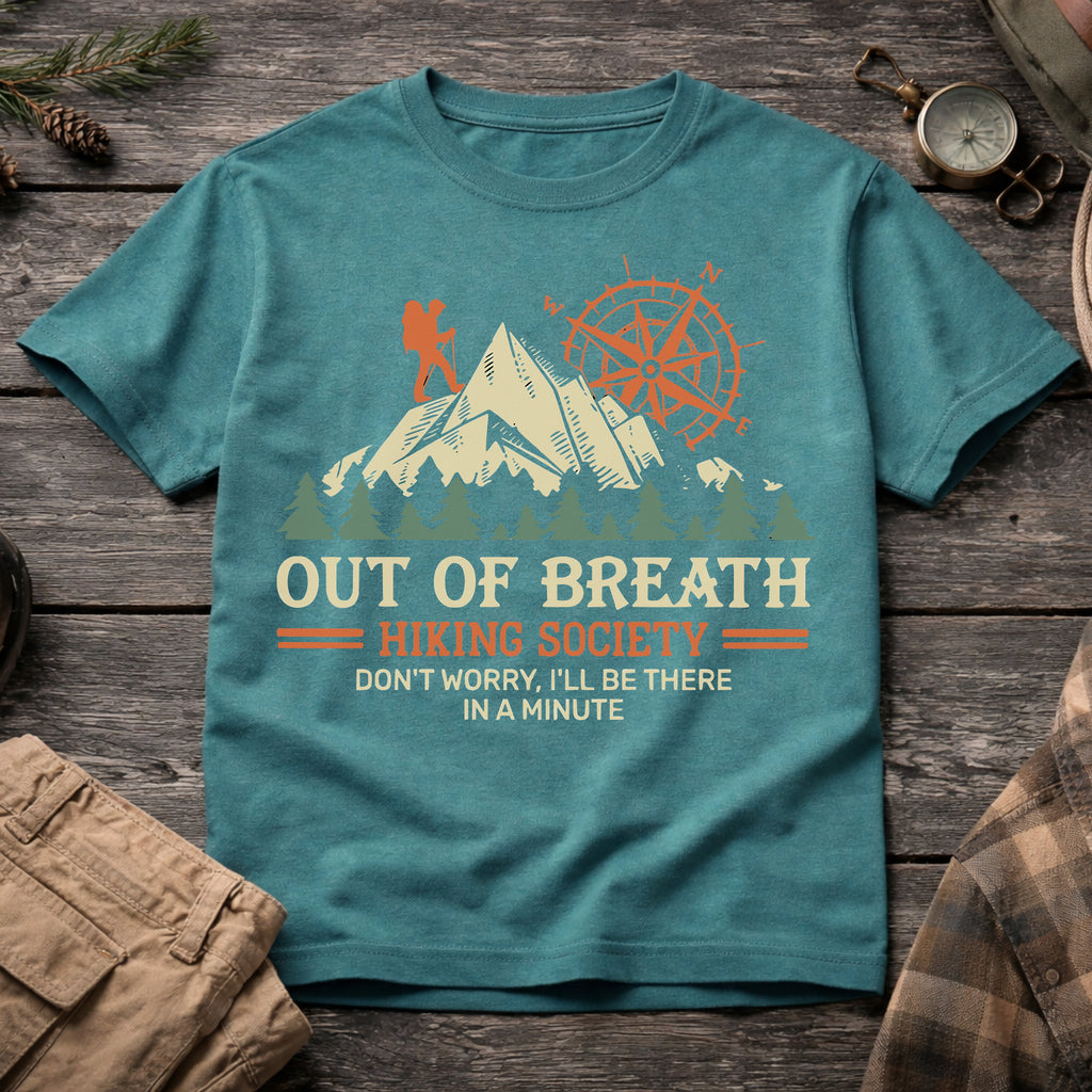 Out of Breath Hiking Society T-Shirt