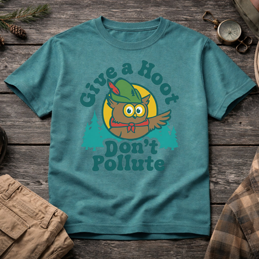 Give a Hoot, Don't Pollute T-Shirt