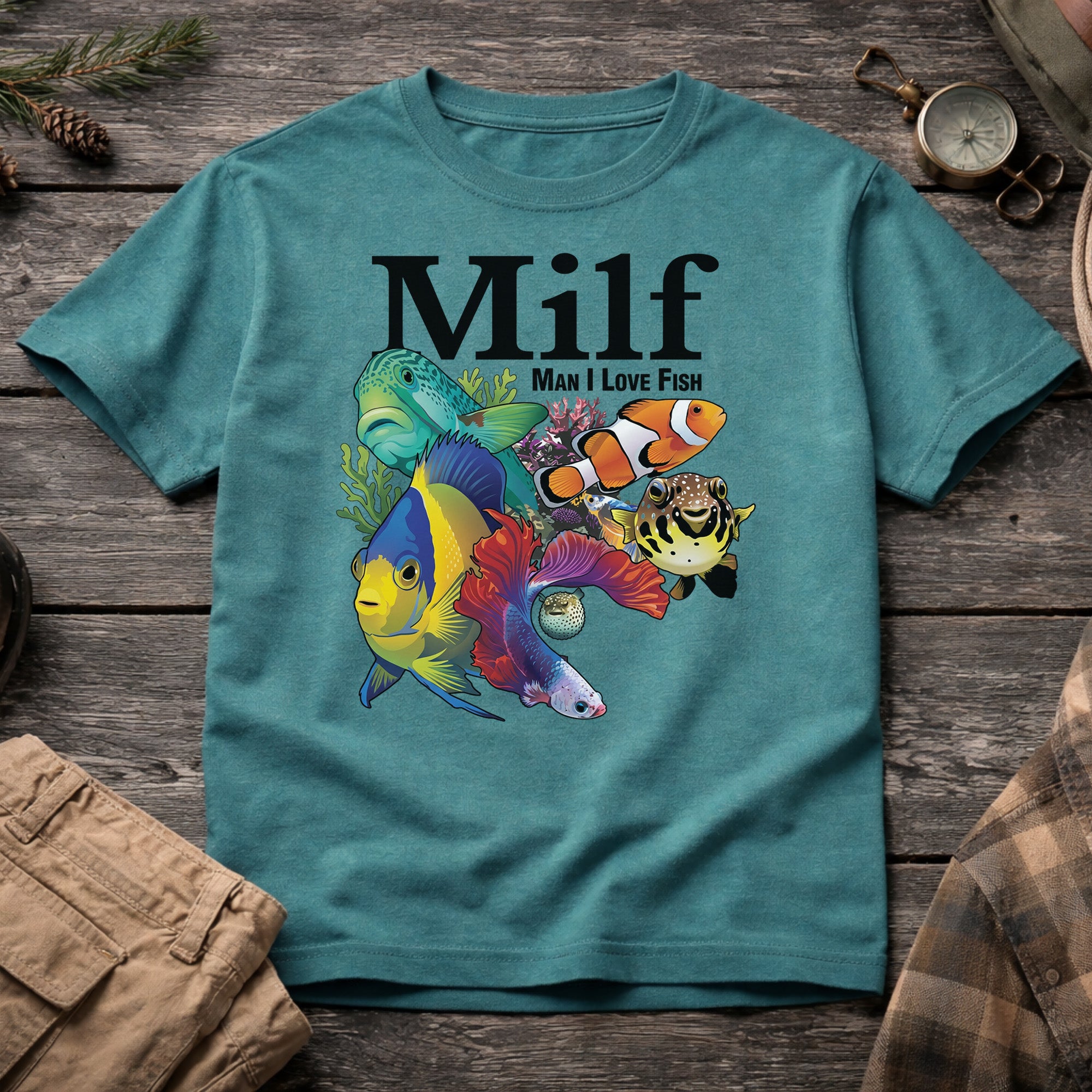 Milf - Man I Love Fish T-Shirt