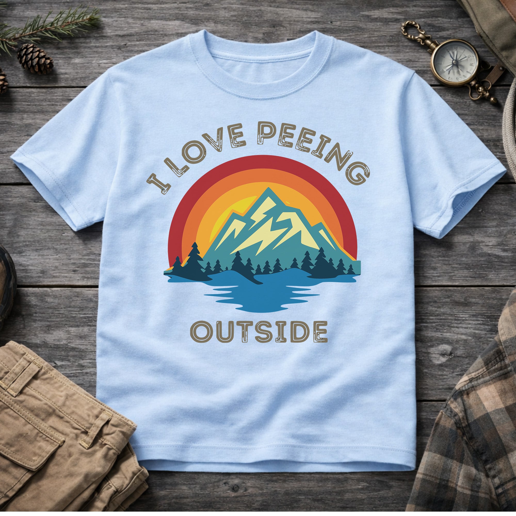 I Love Peeing Outside T-Shirt