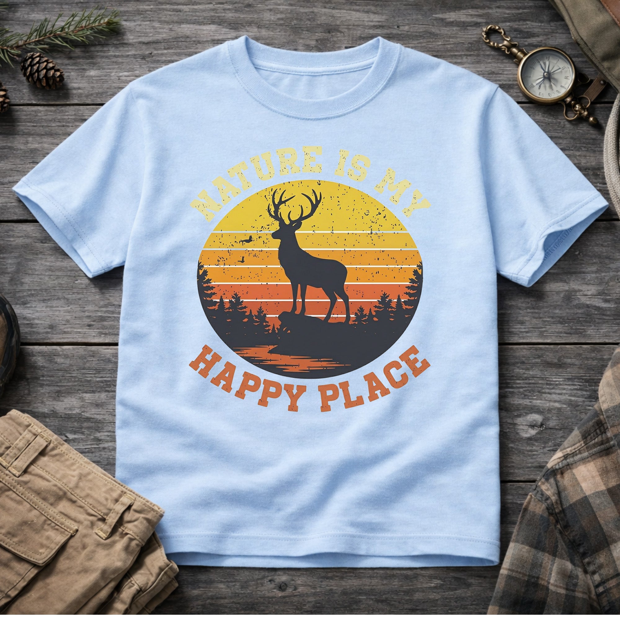 Nature is my Happy Place T-Shirt