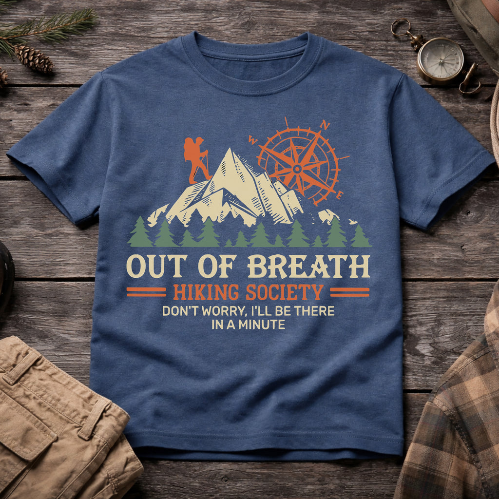Out of Breath Hiking Society T-Shirt