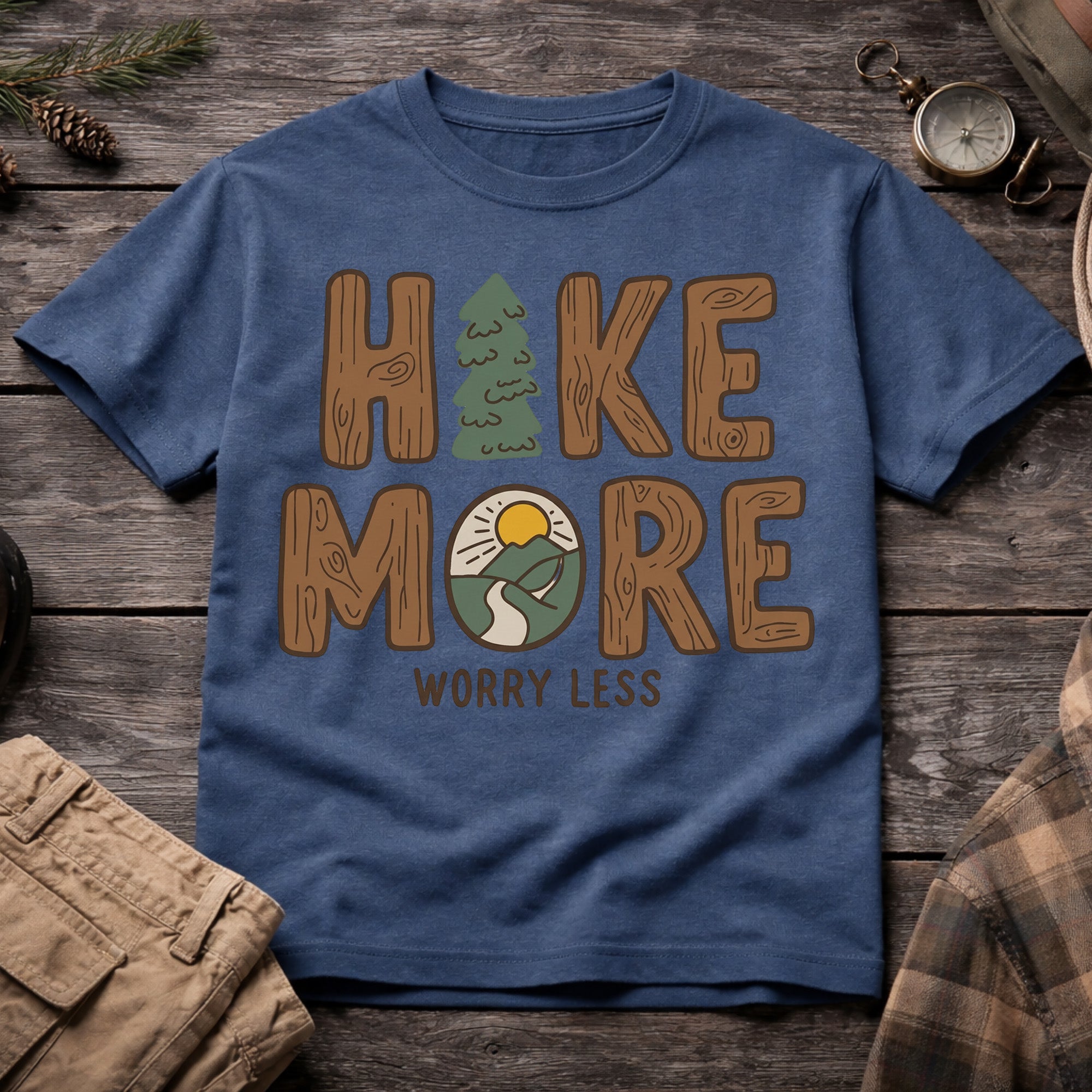 Hike More Worry Less T-Shirt