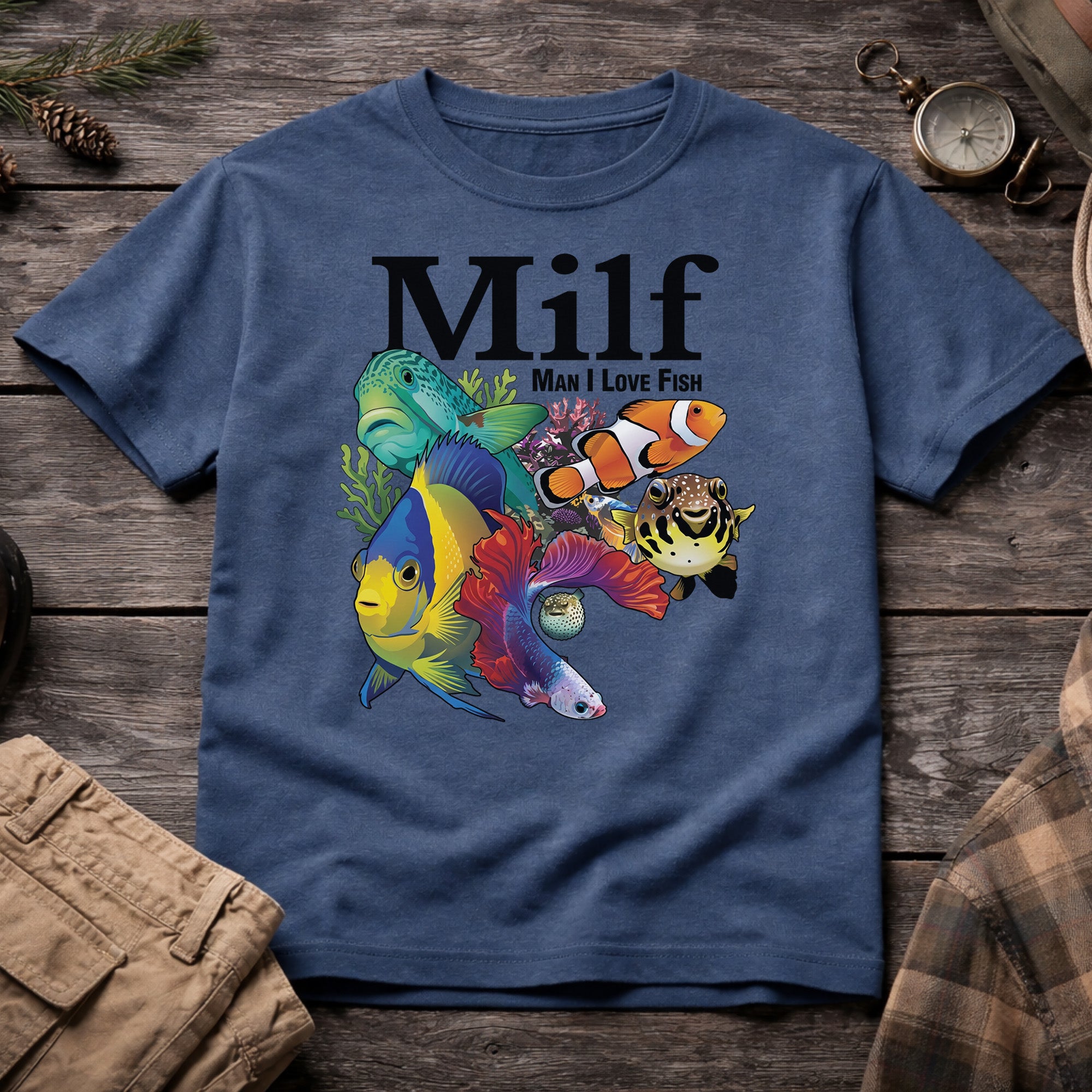 Milf - Man I Love Fish T-Shirt