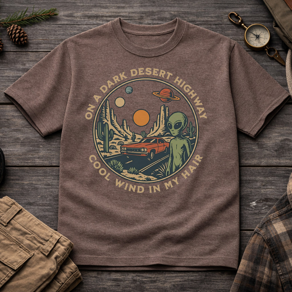 On a Desert Highway T-Shirt