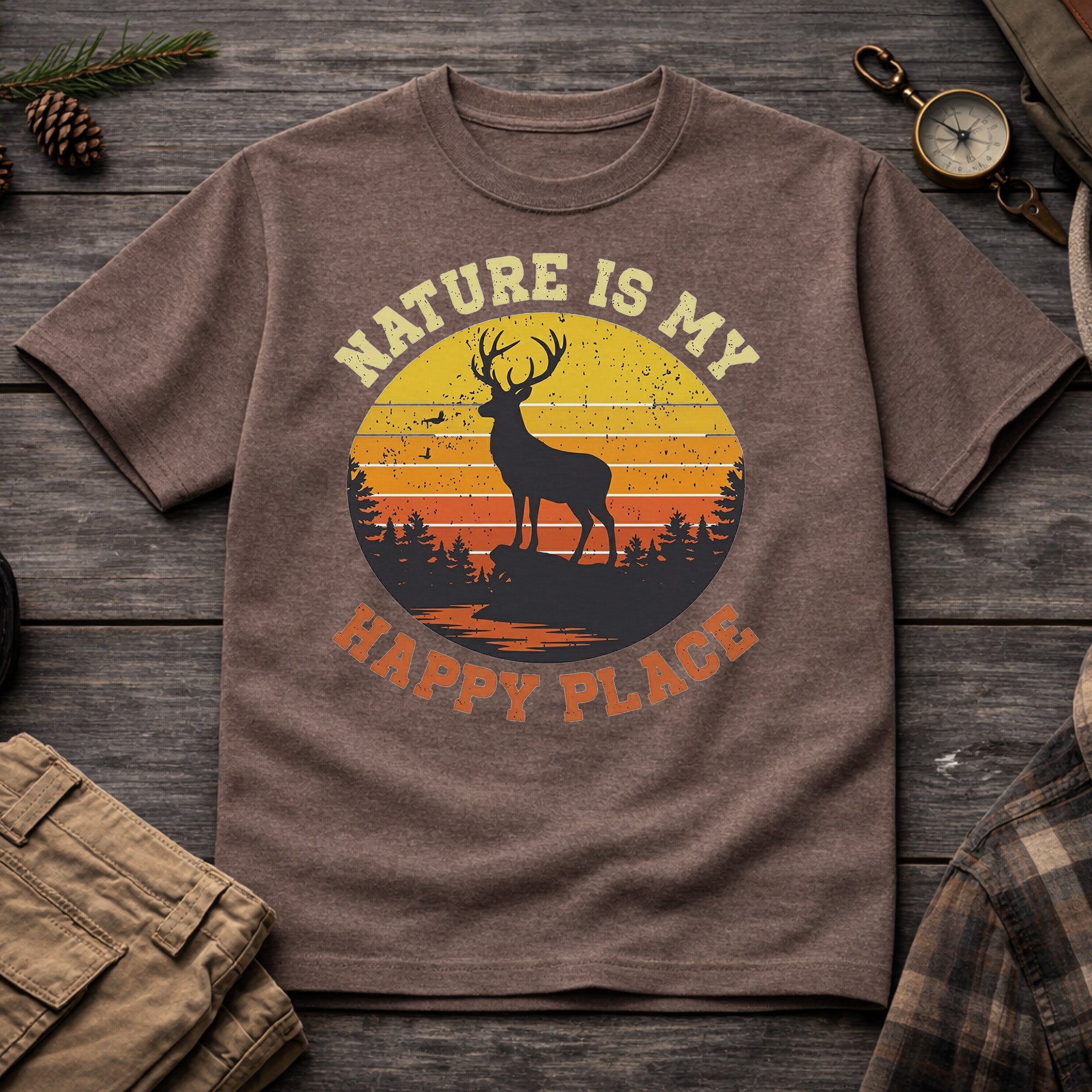 Nature is my Happy Place T-Shirt
