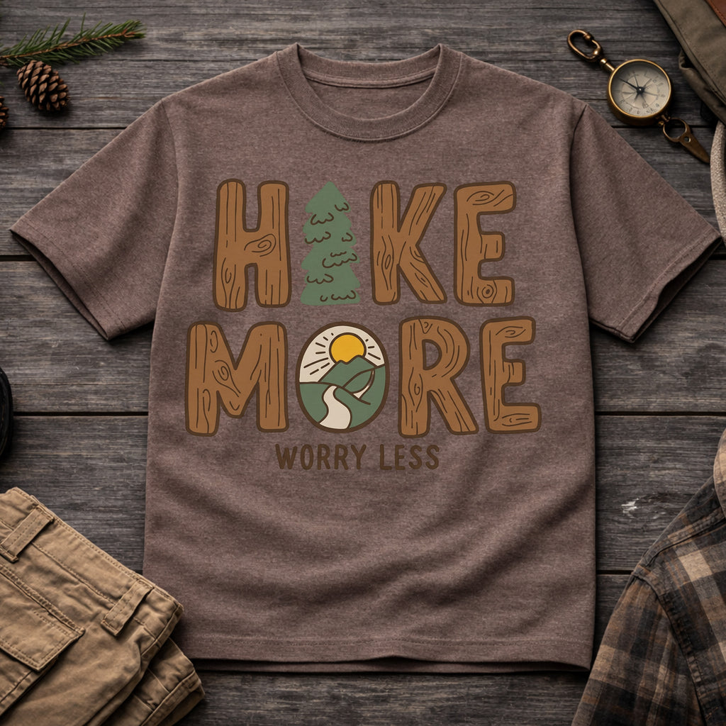 Hike More Worry Less T-Shirt