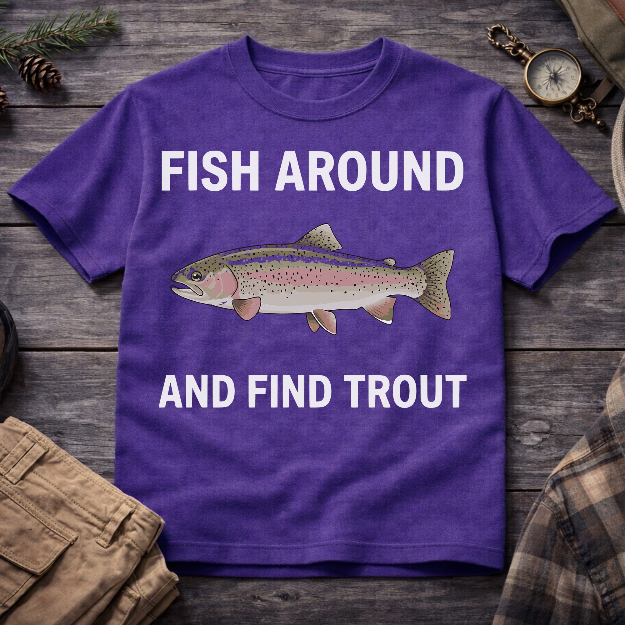 Fish Around and Find Trouth T-Shirt