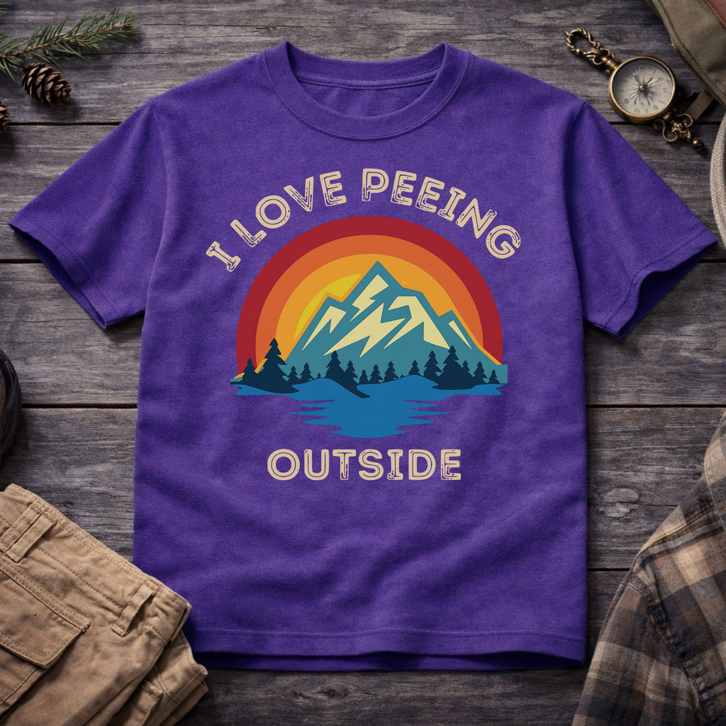 I Love Peeing Outside T-Shirt