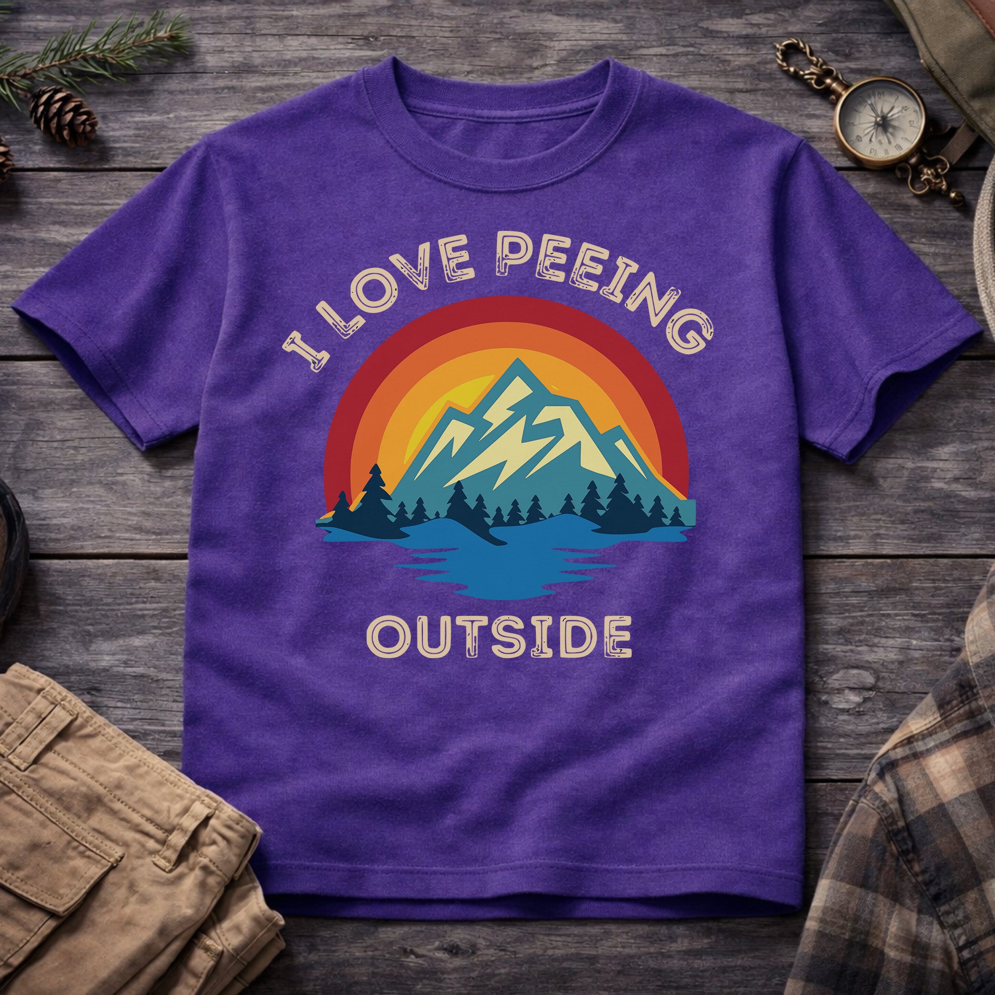 I Love Peeing Outside T-Shirt