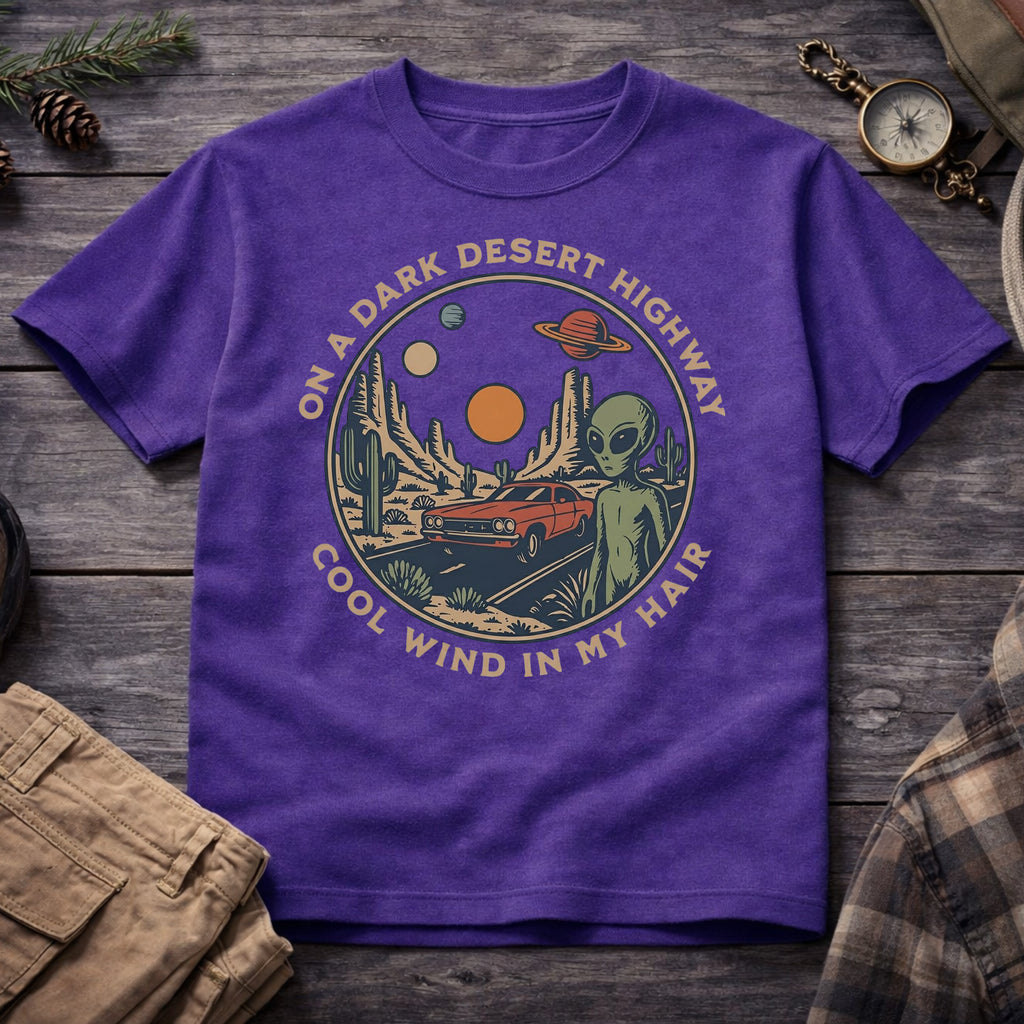 On a Desert Highway T-Shirt