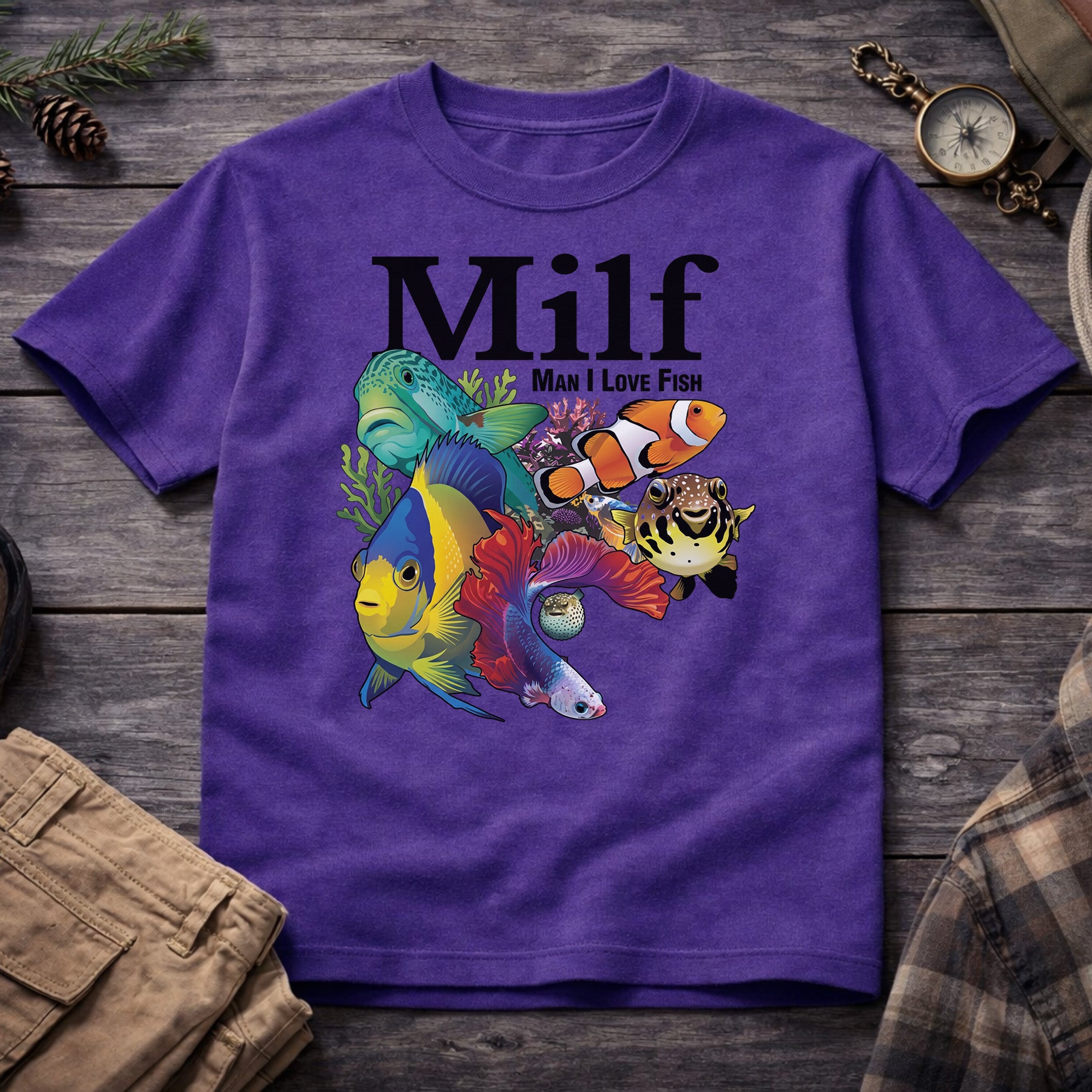 Milf - Man I Love Fish T-Shirt