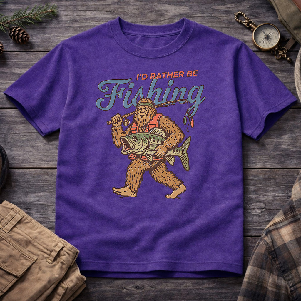 I'd Rather Be Fishing T-Shirt