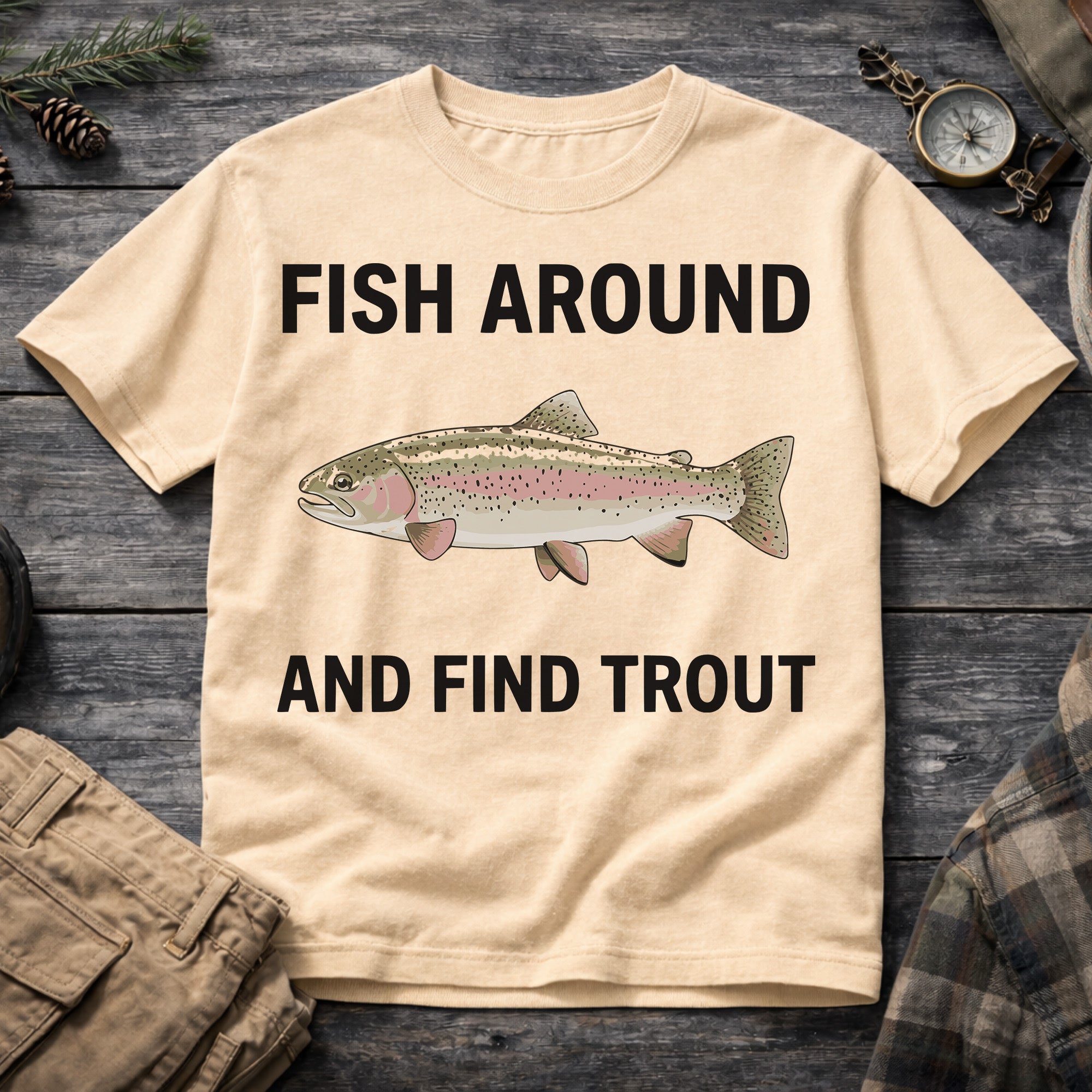 Fish Around and Find Trouth T-Shirt
