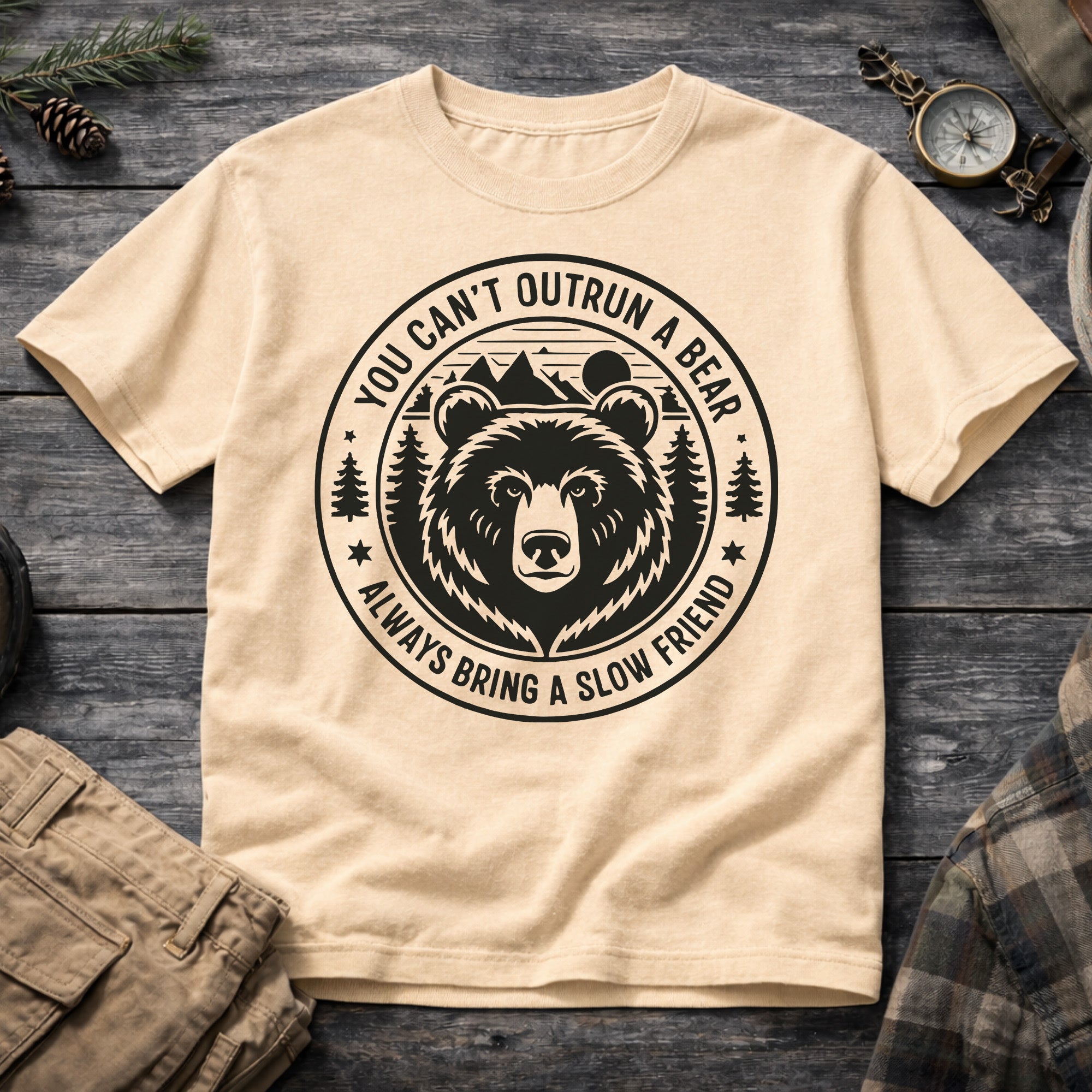 You Can't Outrun A Bear T-Shirt