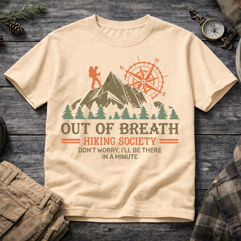 Out of Breath Hiking Society T-Shirt