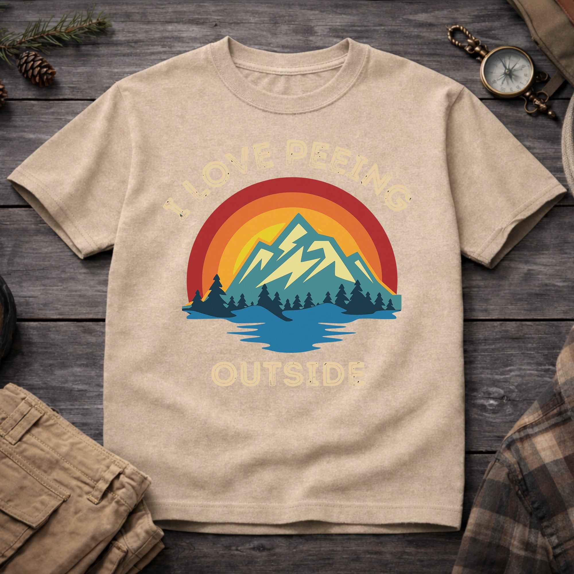 I Love Peeing Outside T-Shirt