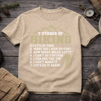 7 Stages of Hiking T-Shirt