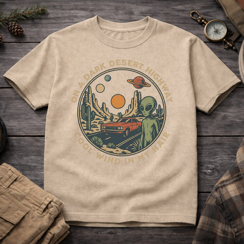 On a Desert Highway T-Shirt