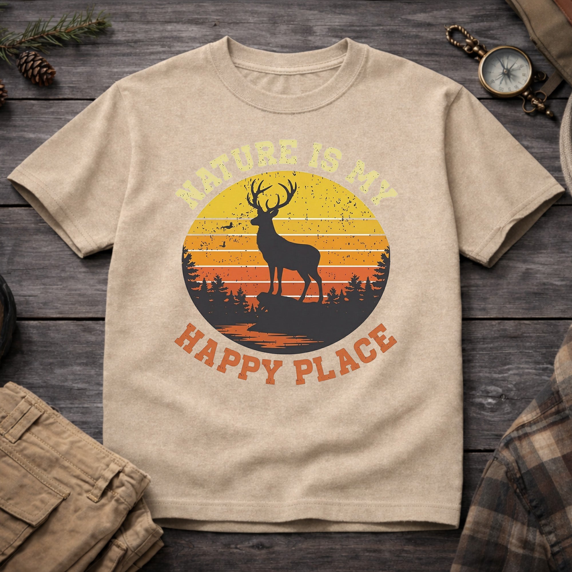 Nature is my Happy Place T-Shirt