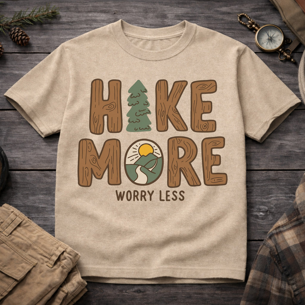 Hike More Worry Less T-Shirt