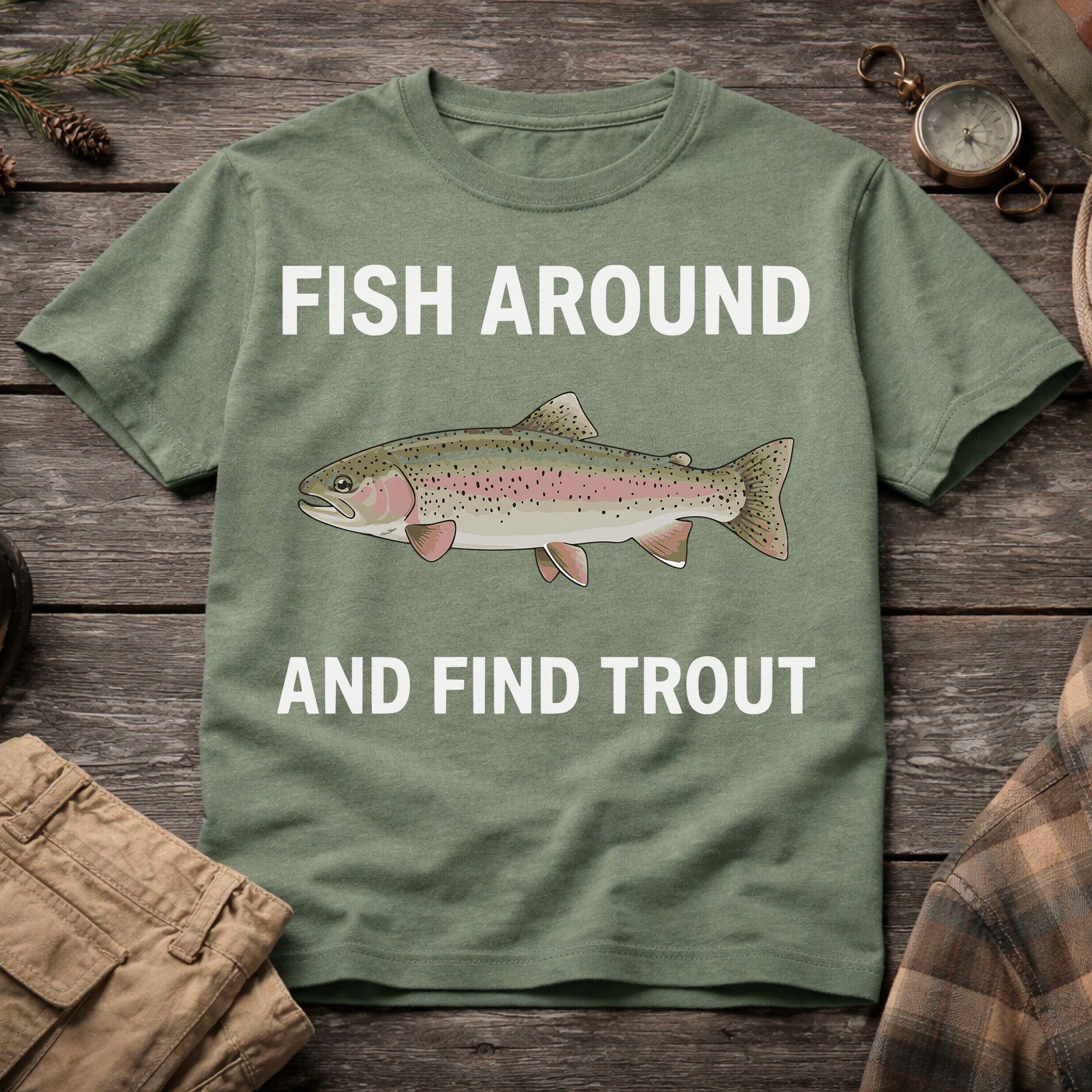 Fish Around and Find Trouth T-Shirt