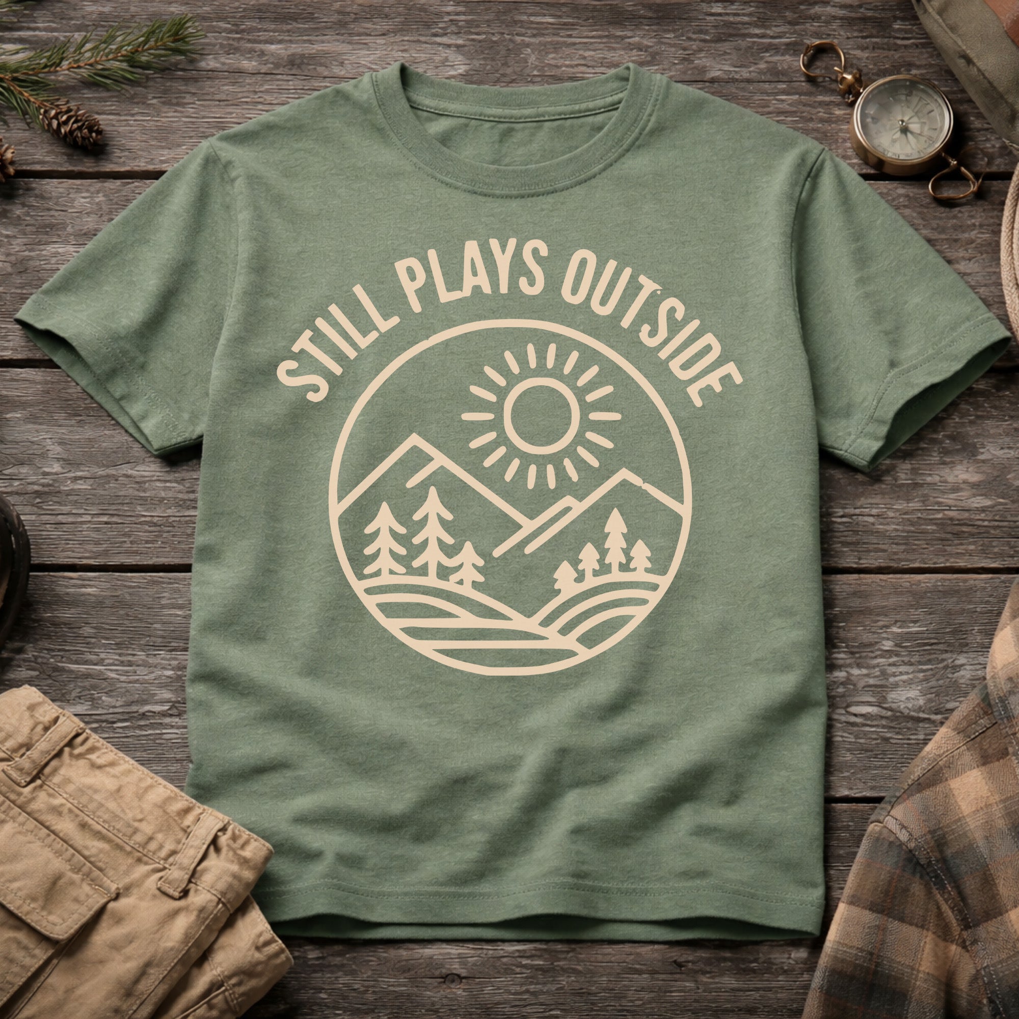 Still Plays Outside T-Shirt