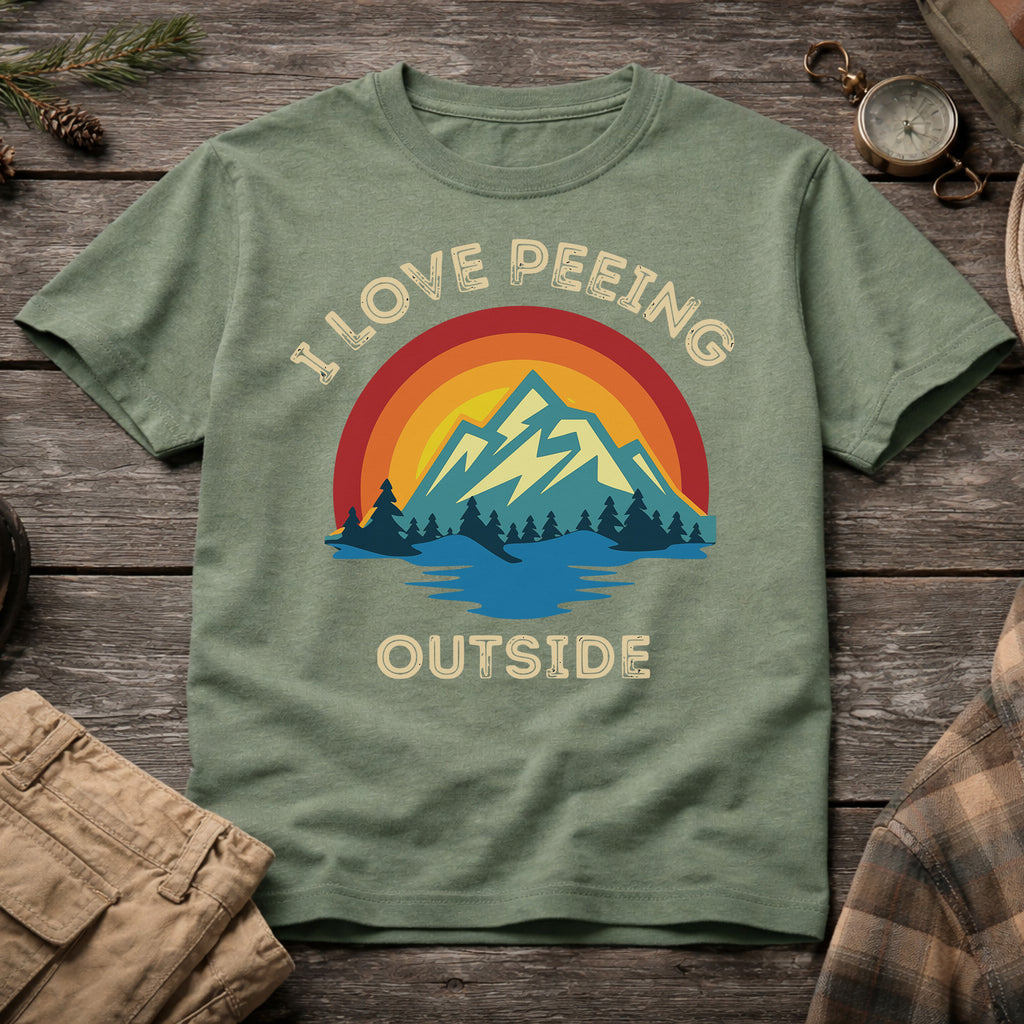 I Love Peeing Outside T-Shirt