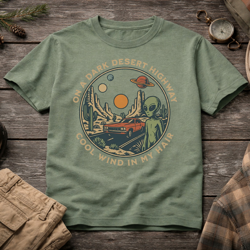 On a Desert Highway T-Shirt