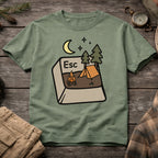 Escape Keyboard Button Nature T-Shirt